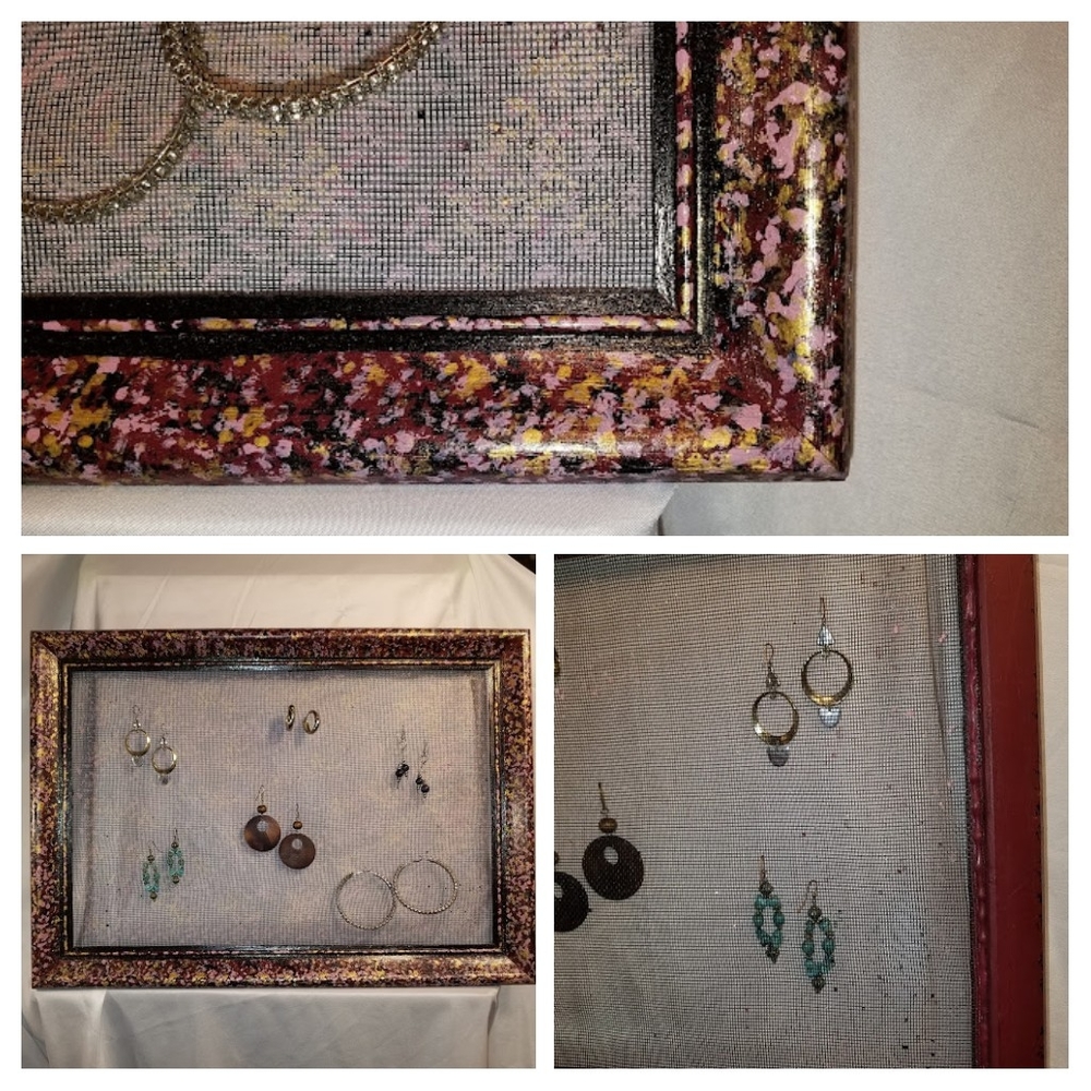 One of the kind made by me earring hanger